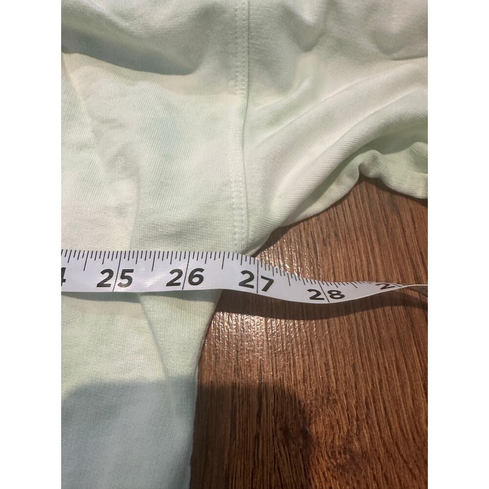 J.Jill Fit Tie Dye Pullover Sweatshirt Green White Size L Petite Cozy Relaxed - Picture 6 of 8